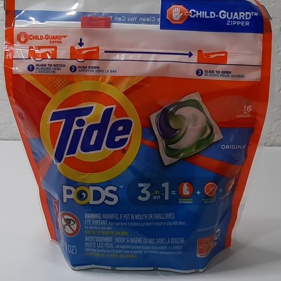 🔴 $ 4.00 TIDE LAUNDRY DETERGENT STAIN REMOVER COLOR PROTECTOR - Picture 1 of 4